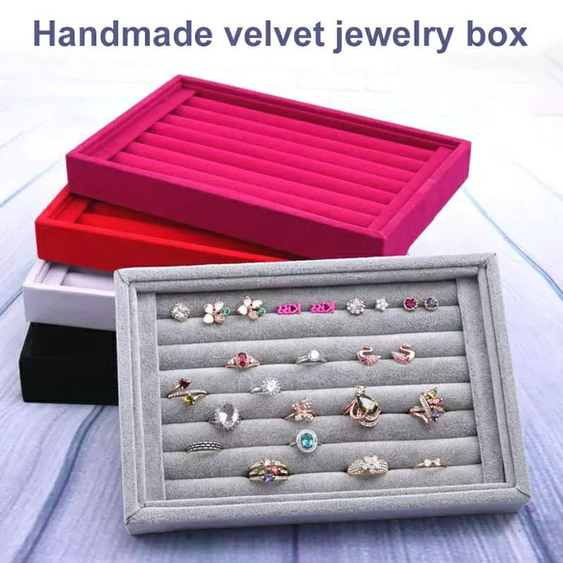 DISPLAY KOTAK PAJANGAN CINCIN BLUDRU TEMPAT CINCIN KOTAK WARNA