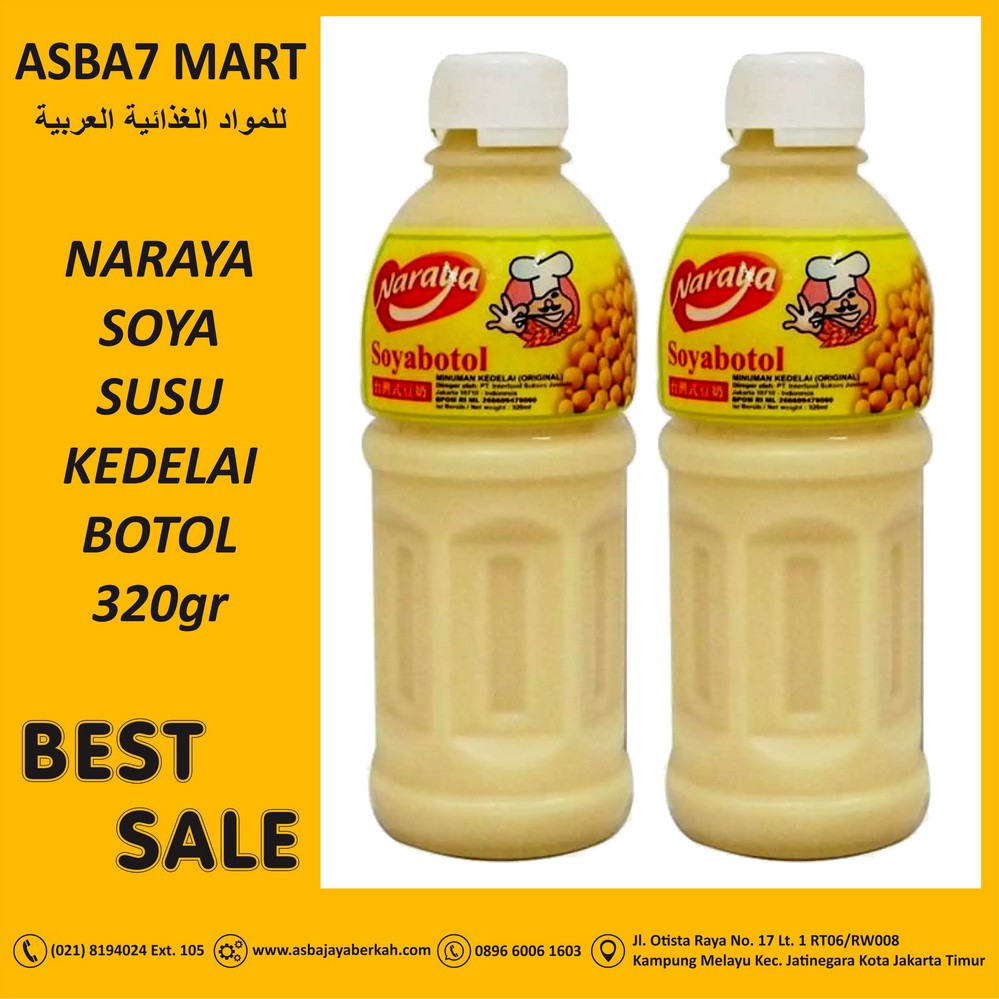 

NARAYA SOYA BOTOL 320ML