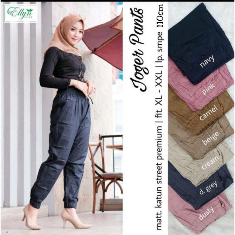 Jogger katun stretch XXL //JF4756