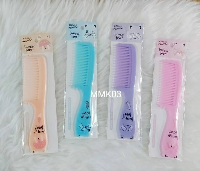 SISIR MINI KARAKTER - SISIR RAMBUT MOTIF - SISIR PRAKTIS FANCY