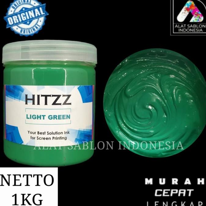 

Ink | Tinta Sablon Plastisol Light Green Hitzz 1Kg