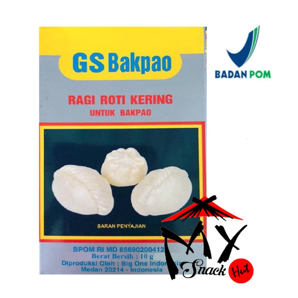 

RAGI GS BAKPAO SACHET 10GR - BAK PAO INSTANT YEAST SUPER - PENGEMBANG ROTI PAU - BAKPAU LEAVENING