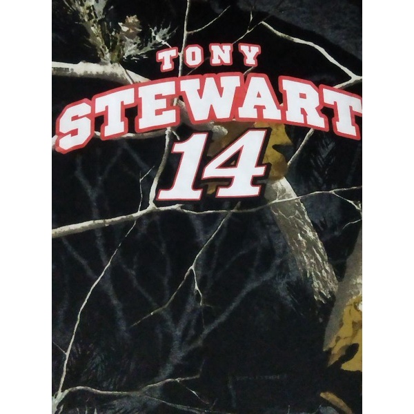 NASCAR Tony Stewart 14 " REALTREE "AOP Tshirt