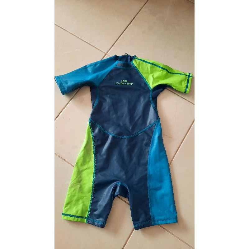 preloved wetsuit baju renang anak decathlon