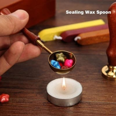 Sealing Wax Spoon - Sendok Lilin Stempel (11.5x3cm)