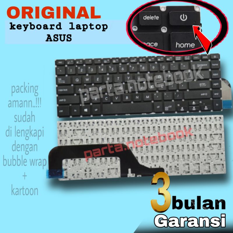 Keyboard laptop Asus X505Z X505ZA X505B X505BA X505 series