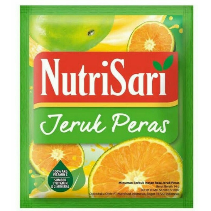 

nutrisari jeruk peras sachet