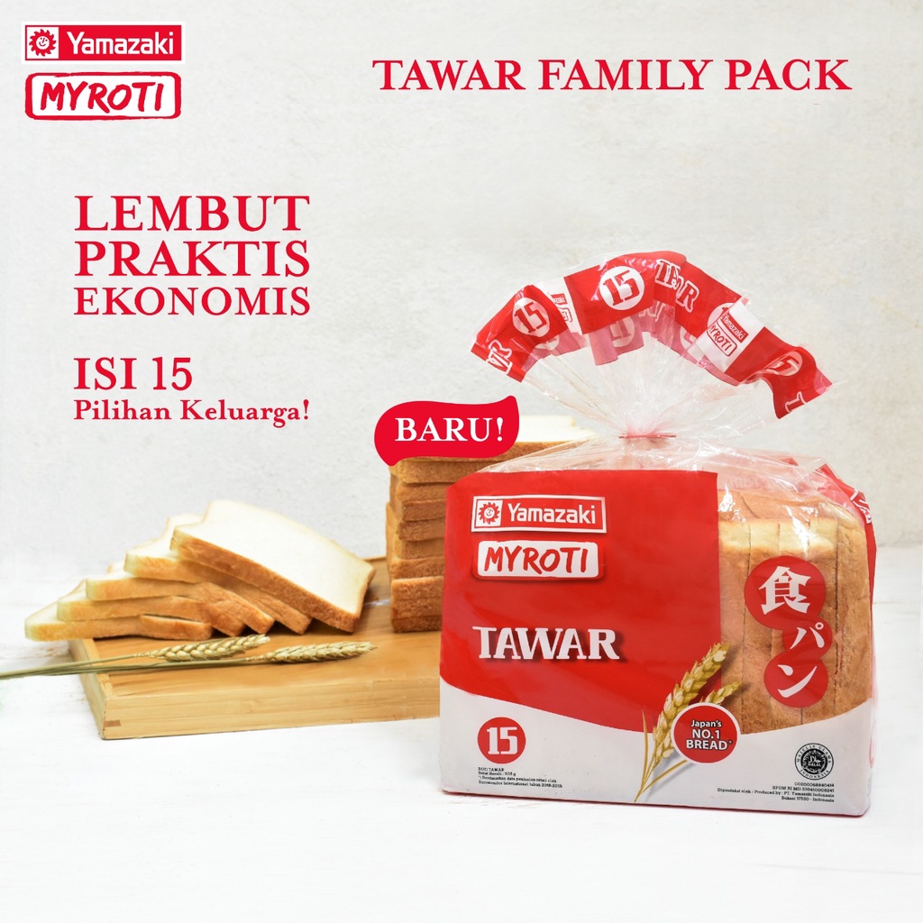 

ROTI TAWAR FAMILY PACK EKONIMIS