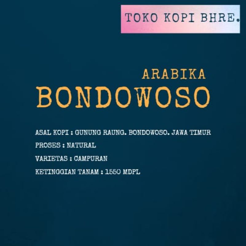 

KOPI BONDOWOSO