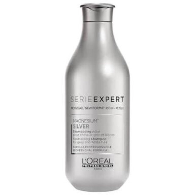 LOreal Professionnel Serie Expert Silver Shampoo / Conditioner 300ml | Purple Shampoo-3