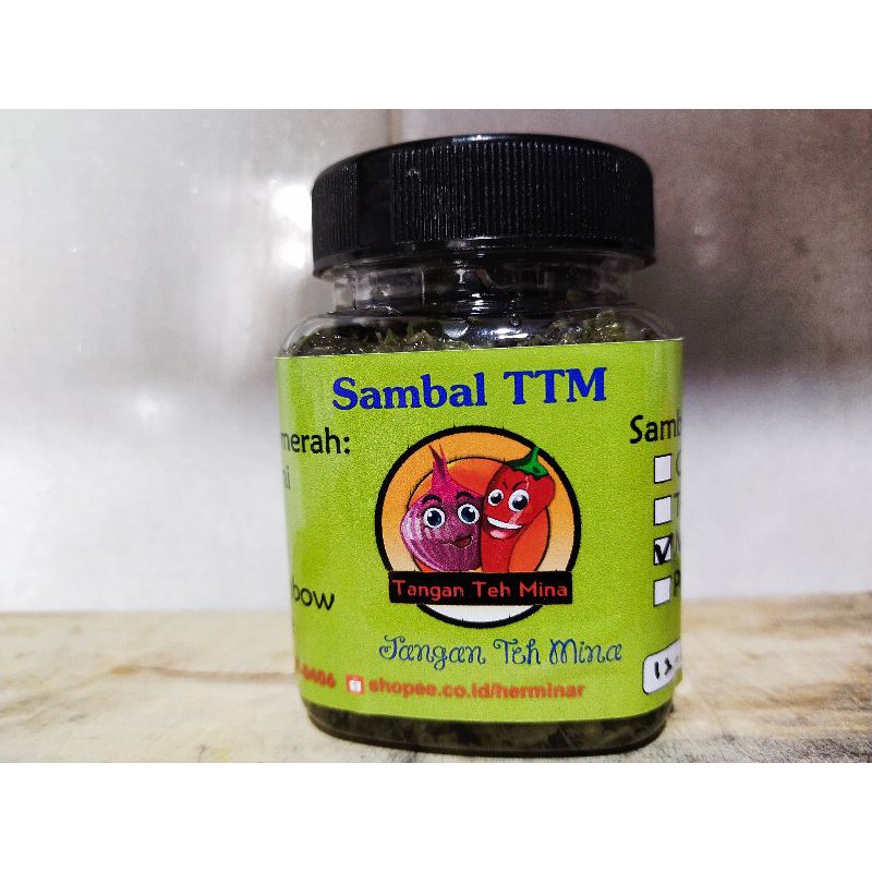 

Sambal ijo TTM (mohon ditulis pakai cumi, teri atau teri mix cumi)