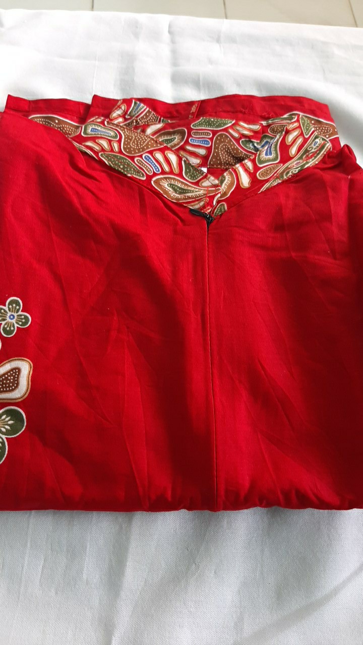 Grosir Terlaris Genes Jelita Tunic Navbor Yelbor Whitbor Creambor Tunik Batik Modern Hrb089