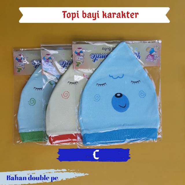 Topi bayi karakter