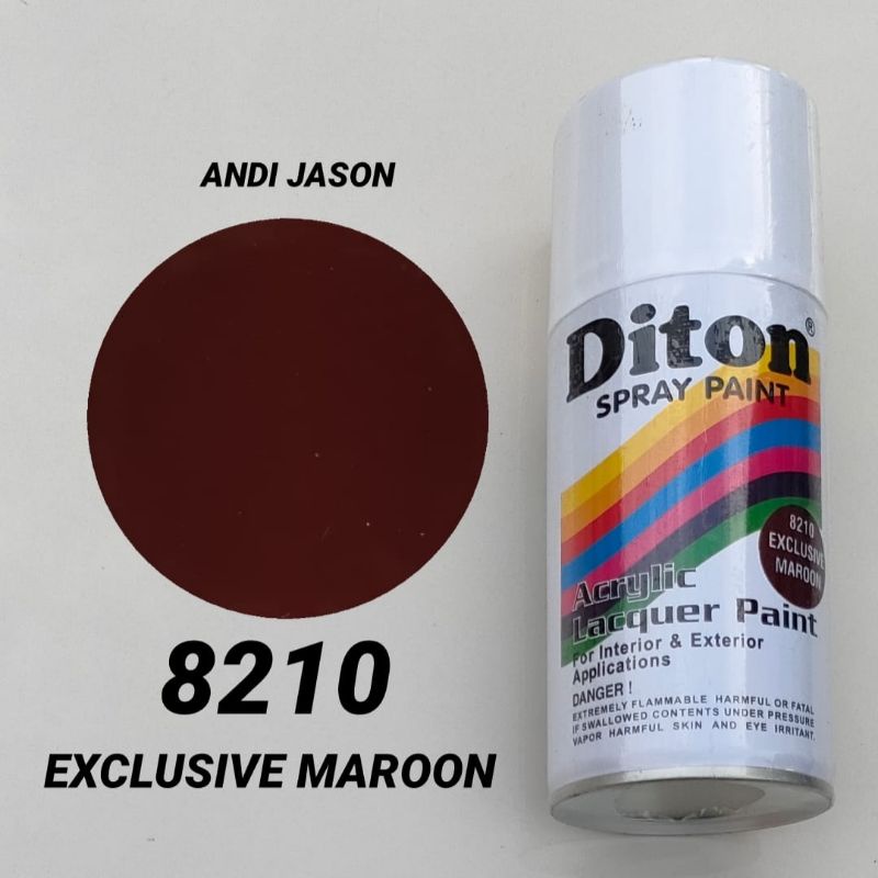 DITON CAT SEMPROT 300CC NO 8210 EXLUSIVE MAROON