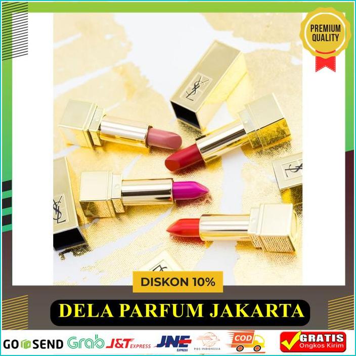YSL ROUGE PUR COUTURE LIPSTICK MINI ORIGINAL BAHAN BERKUALITAS