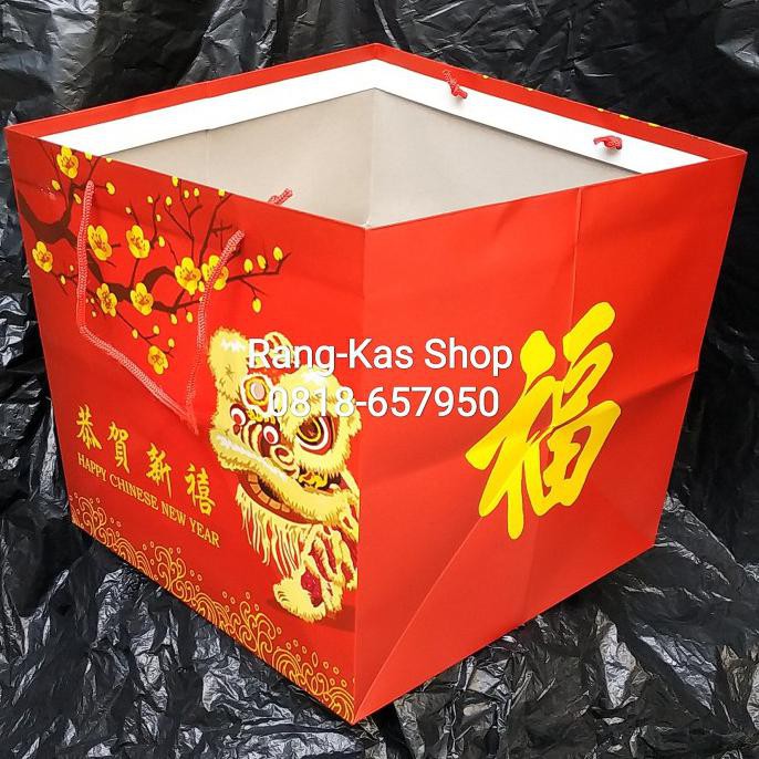 

Paper bag Kue IMLEK Merah XL Duplek Laminating doff