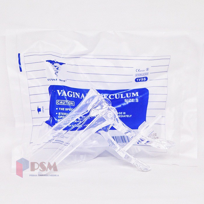 Vaginal Speculum Disposable Cosmomed / Cocor Bebek Plastik Vagion SML