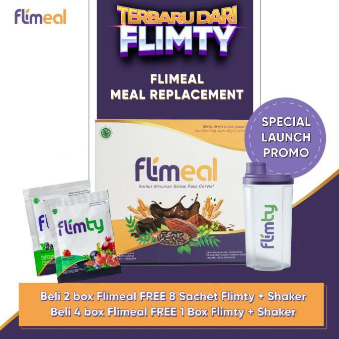 

Promo FLIMEAL Paket 4 Box - Pengganti Makanan - Minuman Sereal rasa cokelat