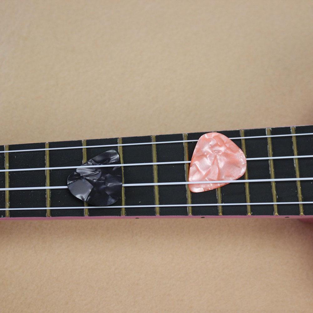 Top 10pcs (Warna Random) Picks Gitar Profesional Shrapnel Fashion Celluloid