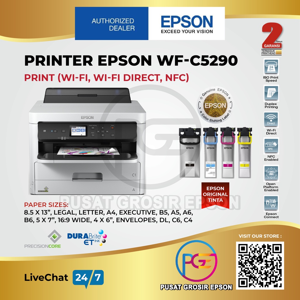 PRINTER EPSON WORKFORCE PRO WF-C5290