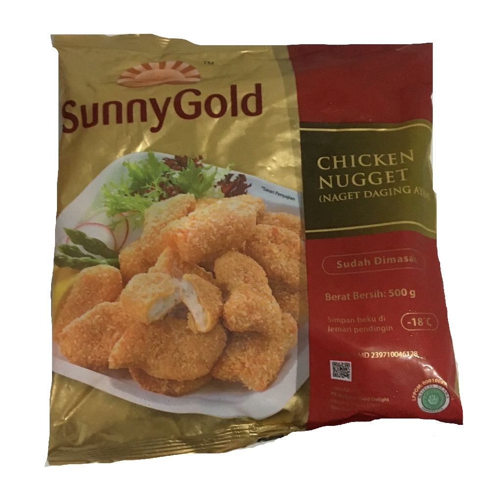 Sunny Gold Chicken Nugget 500gr