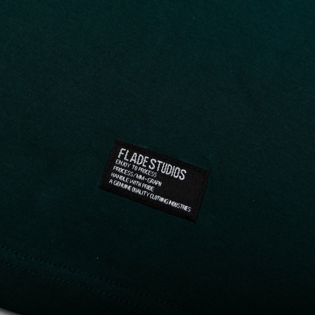 

ID FLADE STUDIOS - FLADE T-SHIRT - SKATER - KAOS HIJAU OLIV