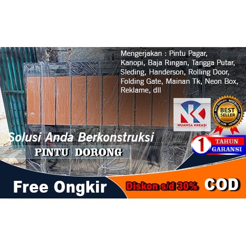 Pintu Pagar Minimalis Pintu Motif Kayu Pintu Grc Pintu Besi Pintu Lipat Pintu Galvanis Pintu dorong