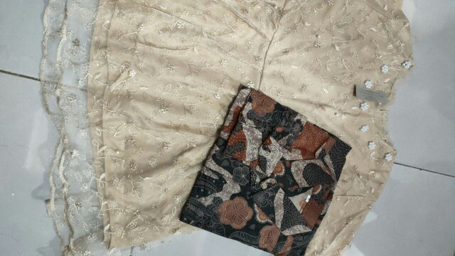 Batik Couple Kebaya Set Silma Series Tunangan Lamaran Wisuda Kondangan Kekinian 2021