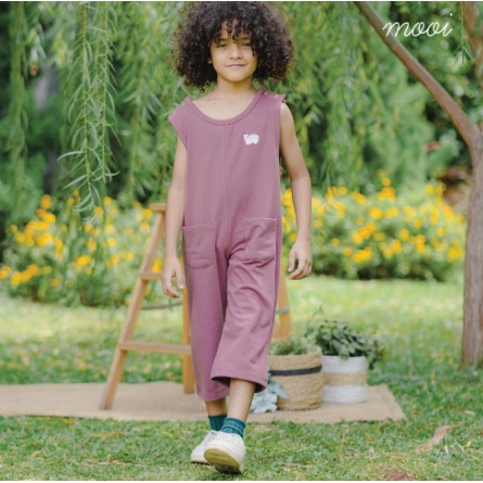 Mooi Pocket Overall / Baju kodok anak