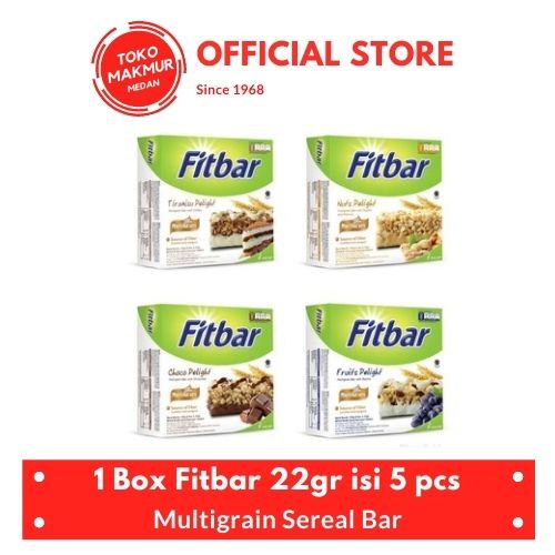 1 BOX FITBAR 22 GR ISI 5 PCS