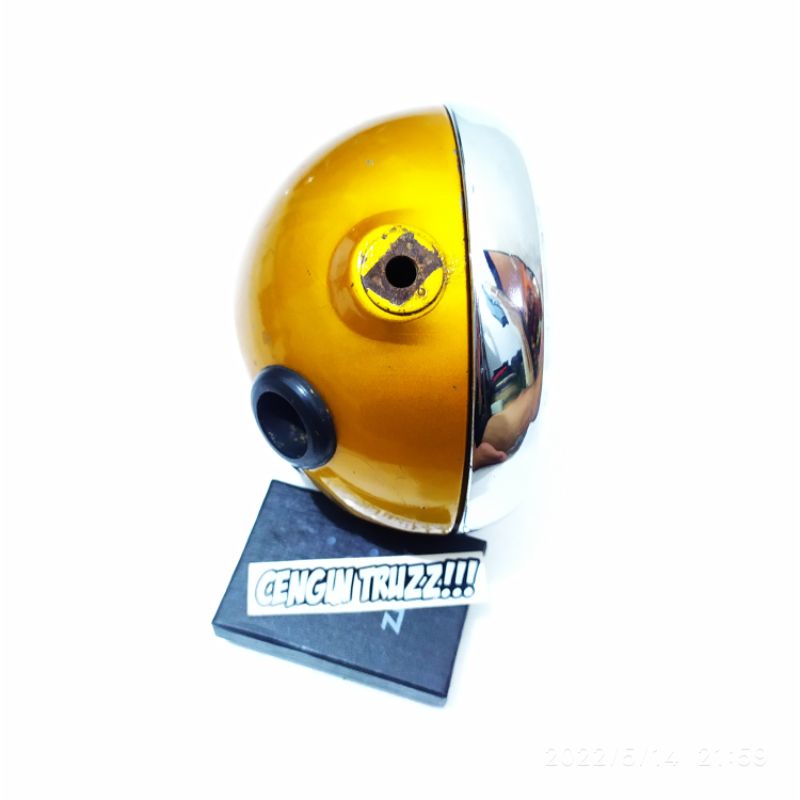 Headlight yamaha L2g gold batok lampu l2g original baru