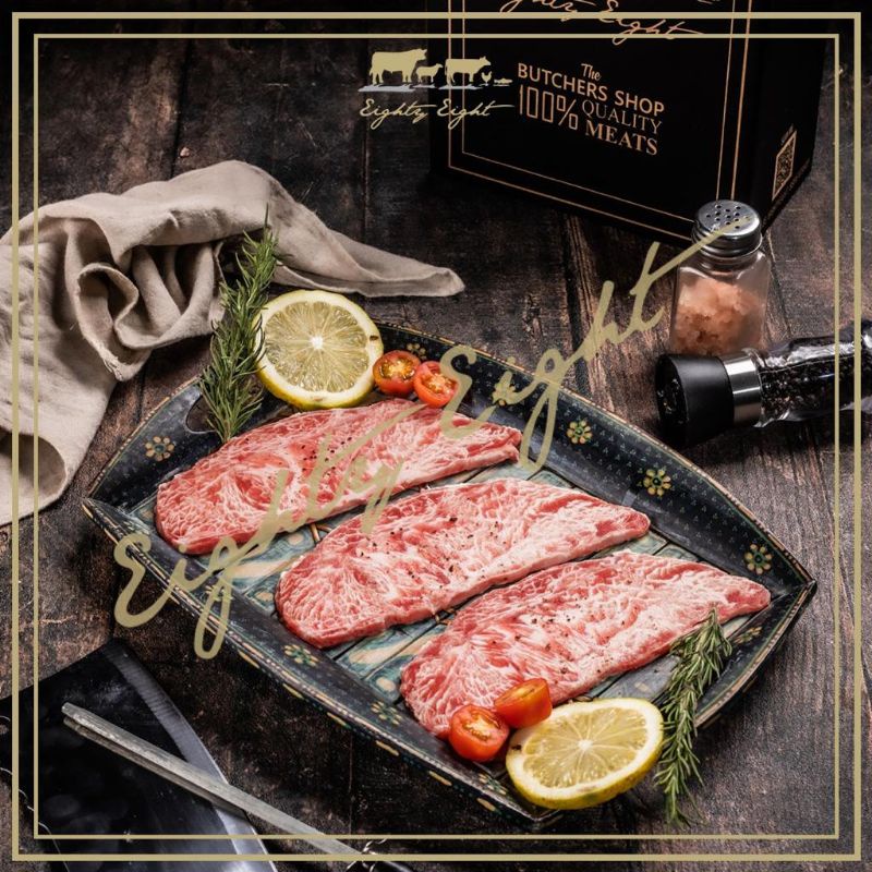 

DAGING SAPI / BEEF SLICE / KARUBI STYLE AUSTRALIAN WAGYU MELTIQUE (250 GRAM)