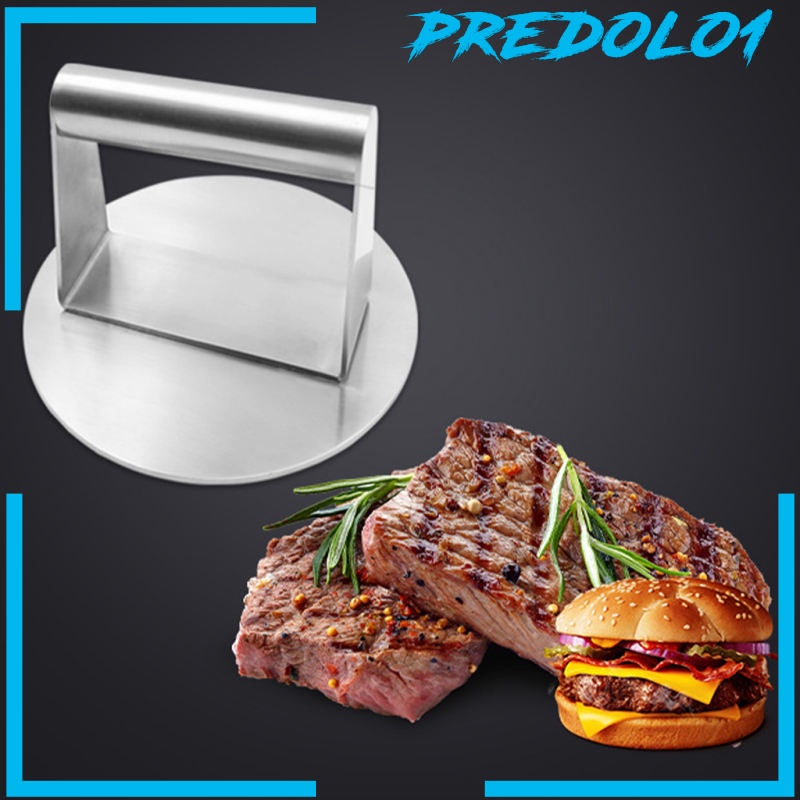 (Predolo1) Alat Penekan Daging Burger Anti Lengket Untuk Dapur