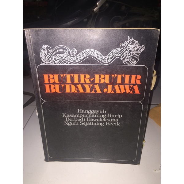 BUKU ORIGINAL - BUTIR-BUTIR BUDAYA JAWA