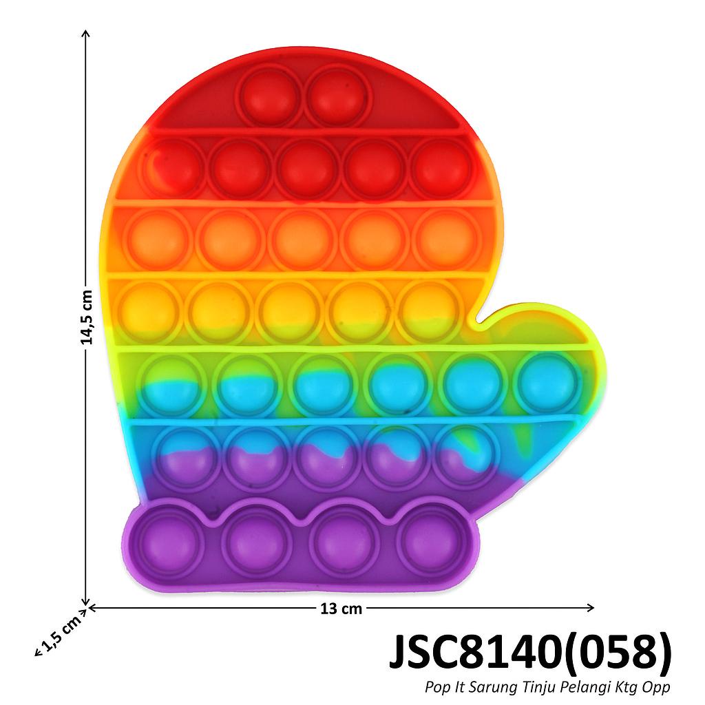 POP IT RAINBOW Mainan Anak Fidget Toys Game Toys-Sarung Tinju