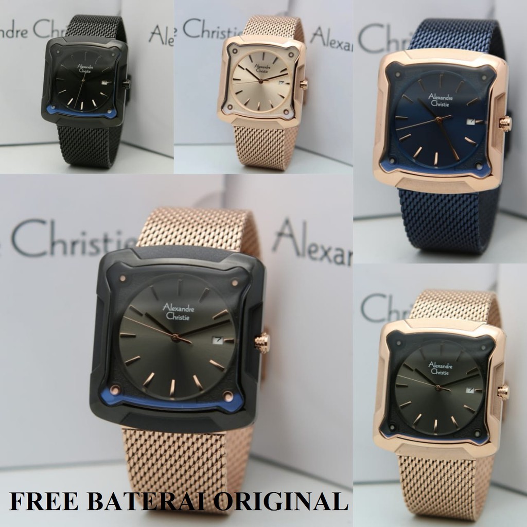 JAM TANGAN PRIA ALEXANDRE CHRISTIE AC 3030 ORIGINAL GARANSI RESMI 1 TAHUN