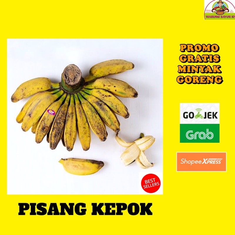 

PISANG KEPOK PER 1 SISIR