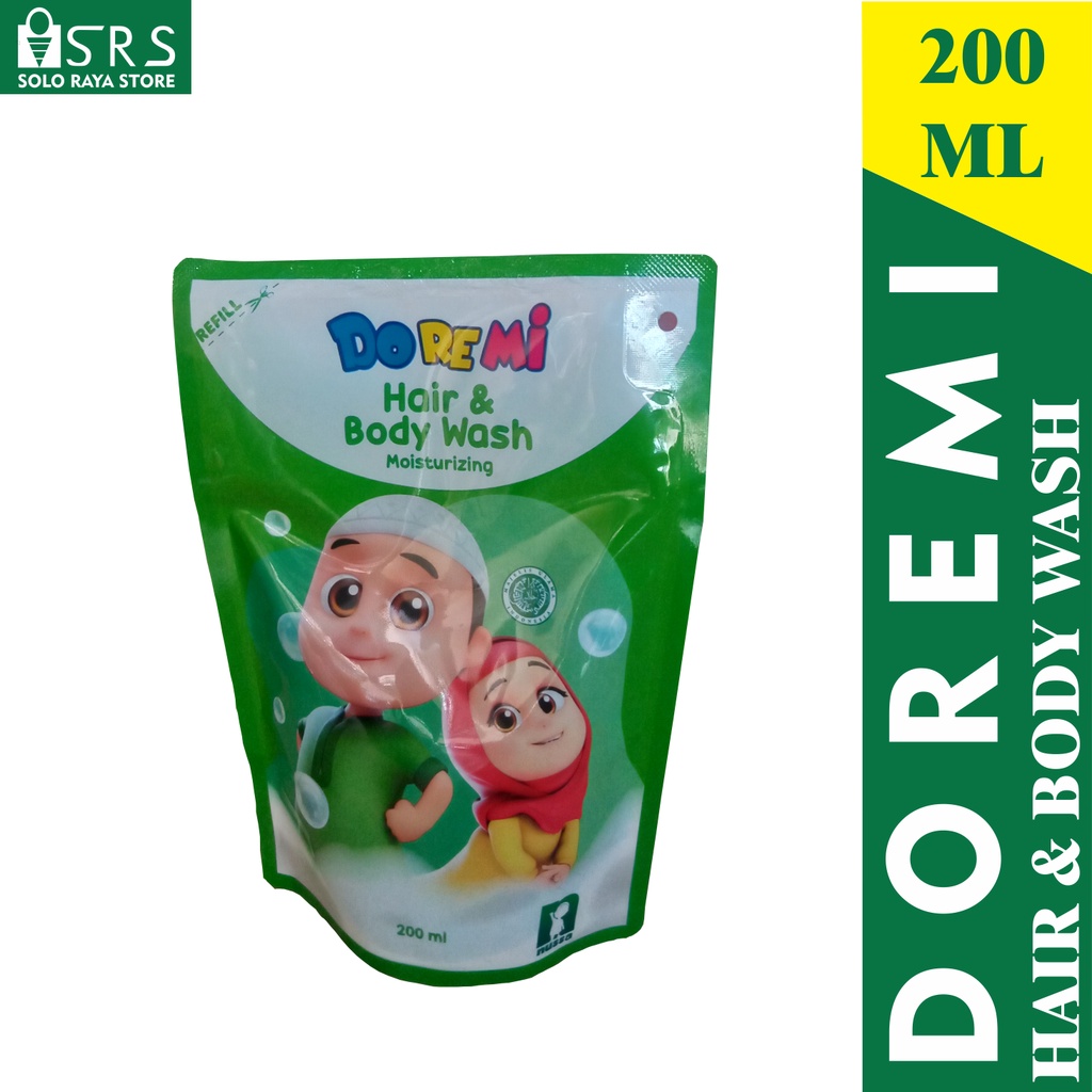 Jual DOREMI/ DOREMI HAIR&BODY WASH NUSA REFIL 200 ML Shopee Indonesia
