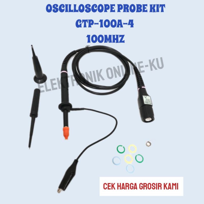 OSCILLOSCOPE PROBE KIT GTP-100A-4 100MHZ