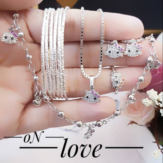 xuping set perhiasan lapis emas 24k 1119