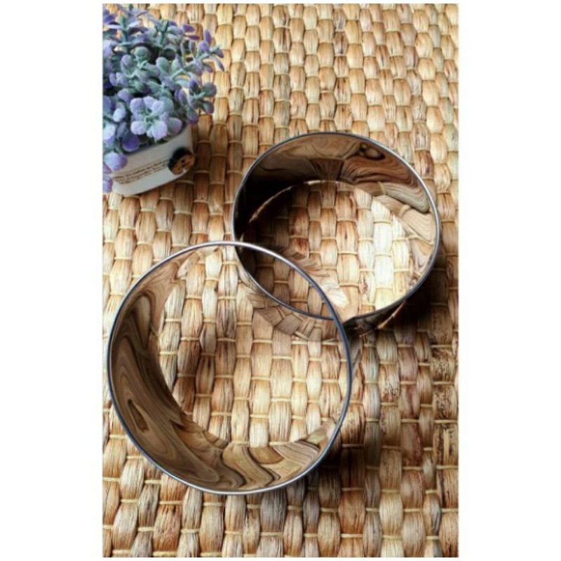 

RING CUTTER ROTI BULAT DAN OVAL | CETAKAN CROMBOLONI | RING BURGER