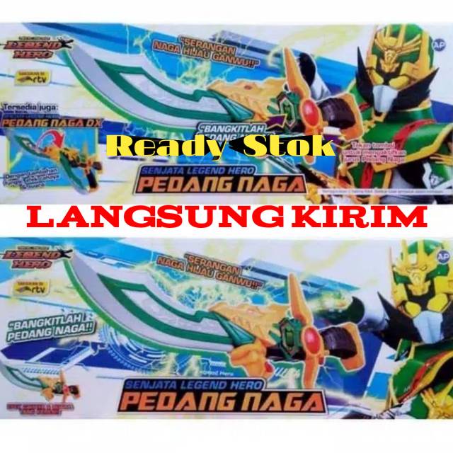 SENJATA LEGEND HERO PEDANG NAGA HIJAU GANWU 303211 (ORIGINAL)