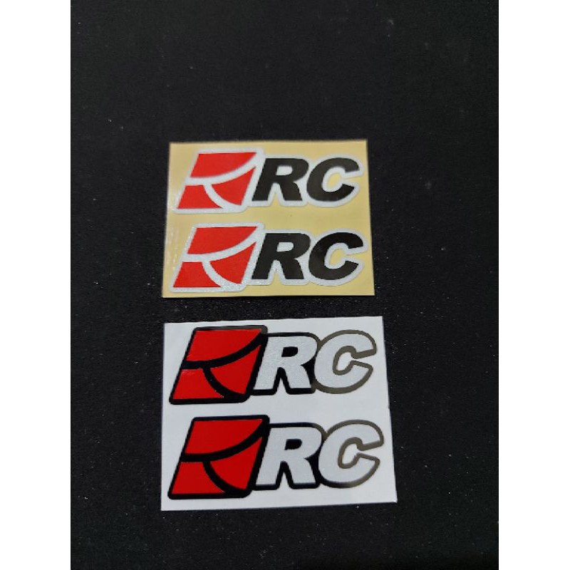 STICKER VISOR RC GARAGE CUTTING