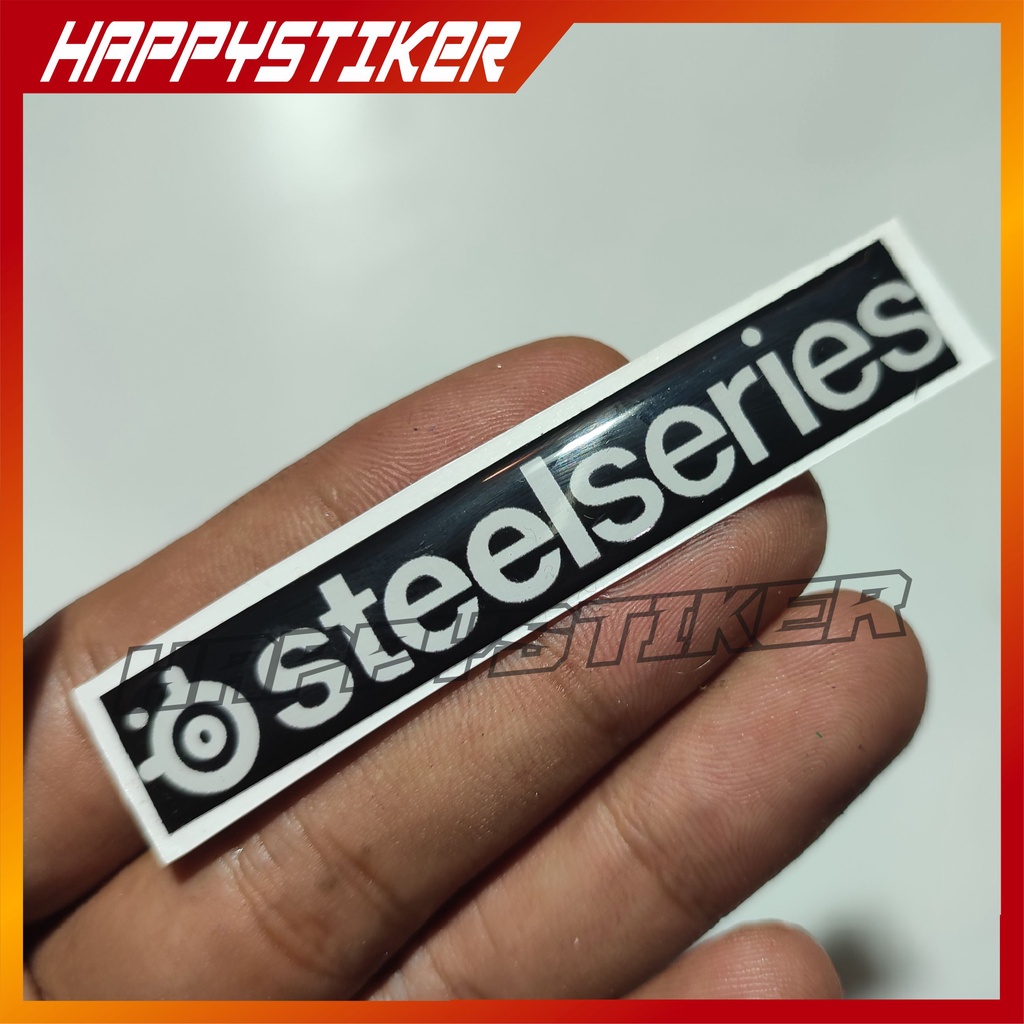 

Sticker STEEL SERIES Emblem Resin Timbul