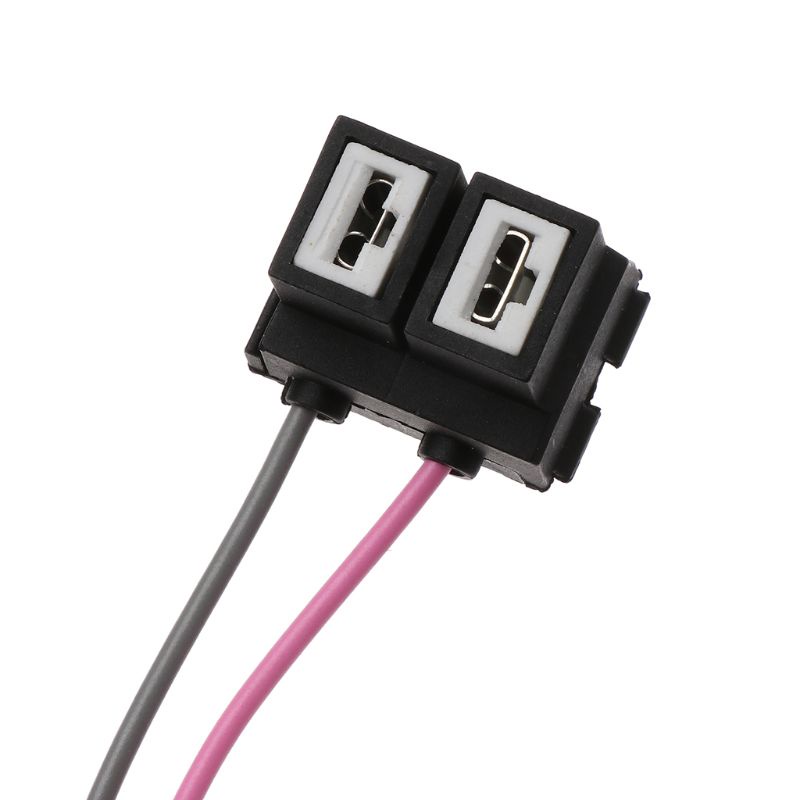 Cre Adapter Konektor Kabel Power Socket Lampu Halogen H7 Bahan Keramik Untuk Mobil