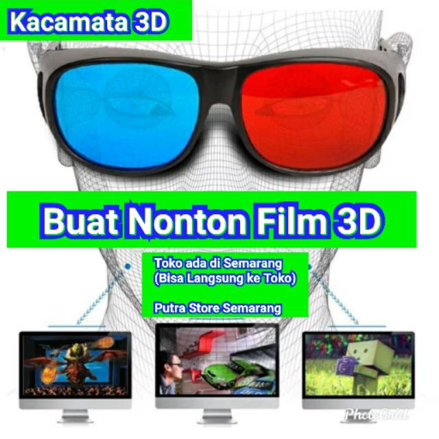 Kacamata 3D Original Kacamata Bioskop