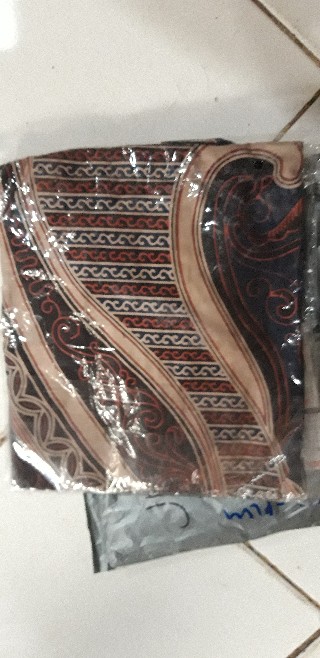 Batik Tunik Shibori Jumputan Terbaru Size S-3l / Hrb026 Yelbor Navbor / Biru Putih / Original..