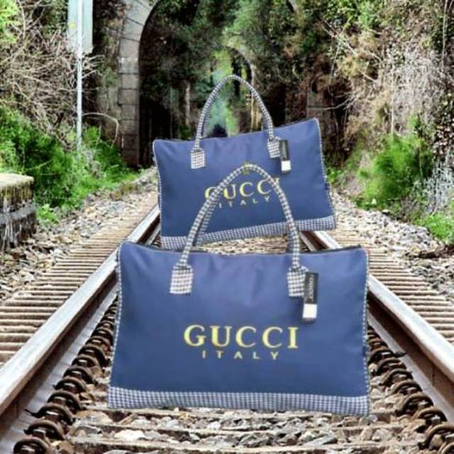 Tas Gucci Travell Koper Wanita Pria Tas Jinjing Buat Mudik