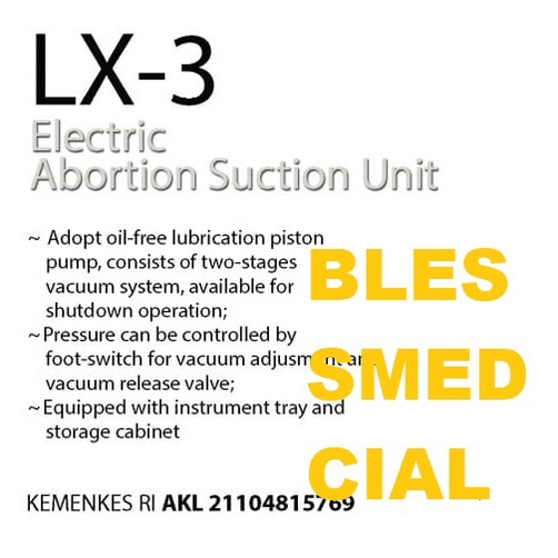 Electric Abortion Sucti Unit GEA LX-3 LX 3