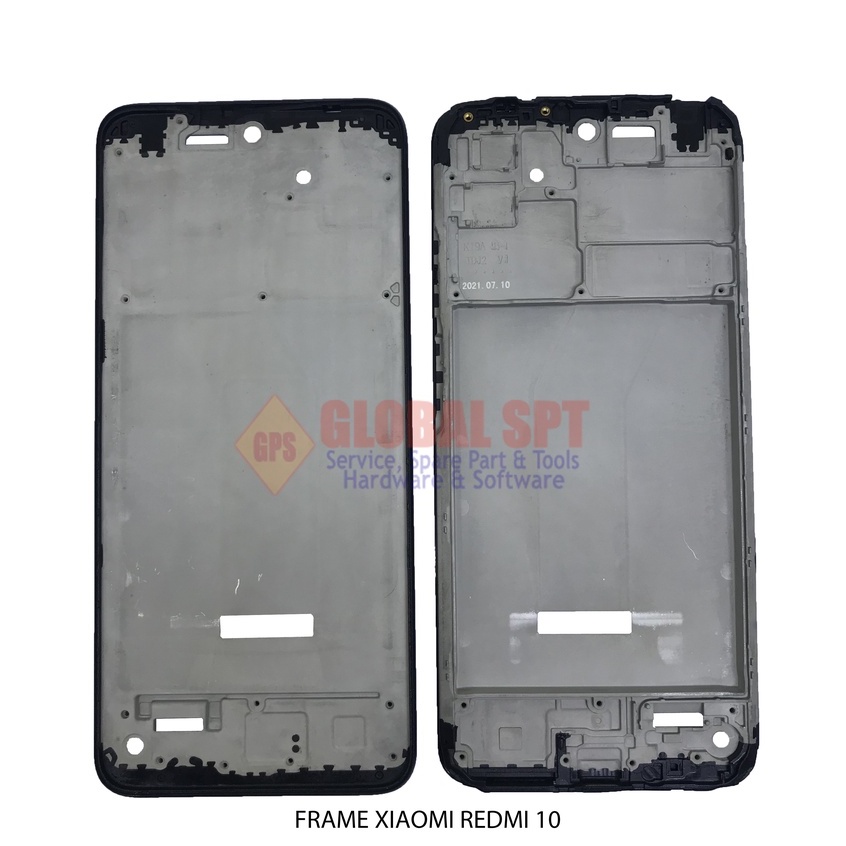 FRAME XIAOMI REDMI 10 / TULANG TENGAH / BEZZEL MIDDLE REDMI 10